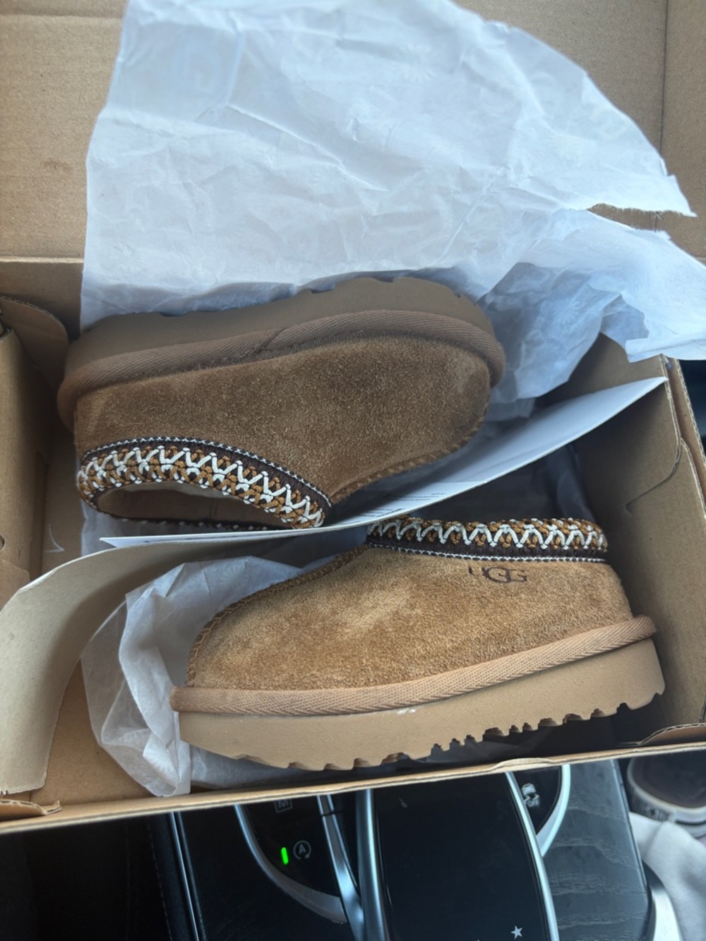 UGG Tasman II Chestnut Slip-On Mule